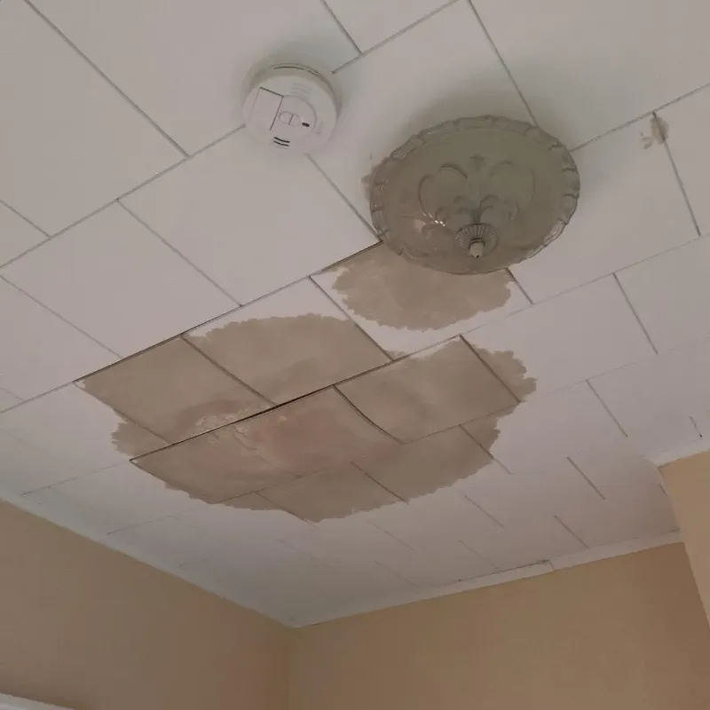 Ceiling Water Damage Repair in Mannford, OK
