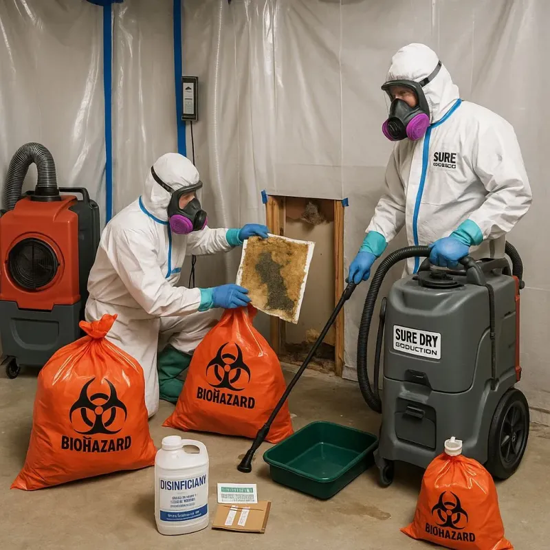 Contaminated Water Handling Protocols process in Mannford, OK