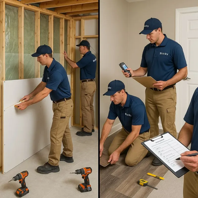 Repairs and Reconstruction process in Mannford, OK