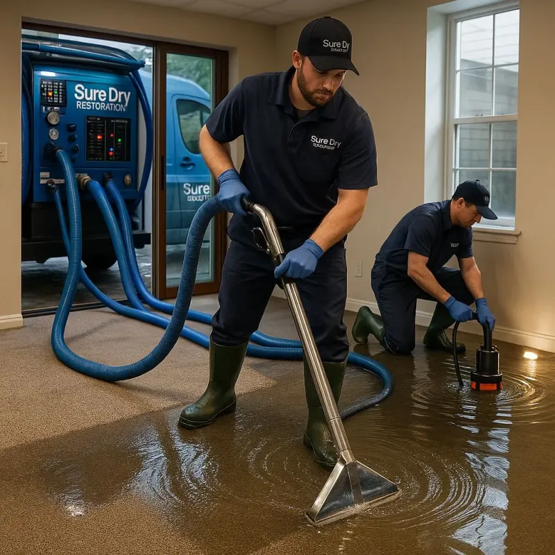 Water Extraction and Removal process in Mannford, OK